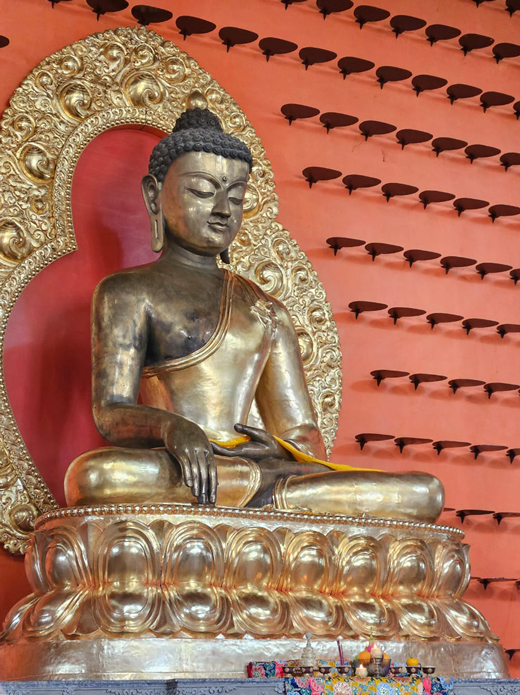 Large Buddha statue